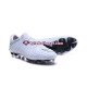 Branco Nike HyperVenom Phantom III Elite FG Chuteiras de futebol