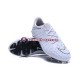 Branco Nike HyperVenom Phantom III Elite FG Chuteiras de futebol