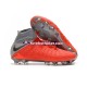 Vermelho Cinza Nike Hypervenom Phantom 3 Elite DF FG Chuteiras de futebol