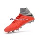 Vermelho Cinza Nike Hypervenom Phantom 3 Elite DF FG Chuteiras de futebol