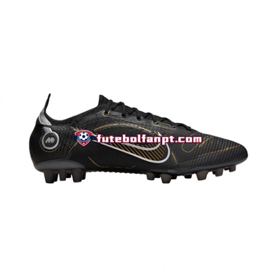 Amarelo Preto Nike Mecurial Vapor XIV Shadow Elite AG Chuteiras de futebol