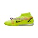 Amarelo Nike Mercurial Superfly VIII Motivation Academy IC Chuteiras de futebol