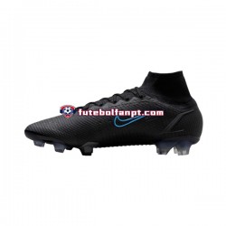 Preto Nike Mercurial Superfly VIII Renew Elite FG Chuteiras de futebol