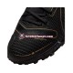 Preto Nike Mercurial Superfly VIII Shadow Academy TF Chuteiras de futebol