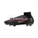 Preto Nike Mercurial Superfly VIII Shadow Elite FG Chuteiras de futebol