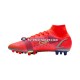 Vermelho Nike Mercurial Superfly VIII Spectrum Elite AG Chuteiras de futebol