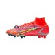 Vermelho Nike Mercurial Superfly VIII Spectrum Elite AG Chuteiras de futebol