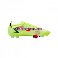 Vermelho Amarelo Nike Mercurial Vapor XIV Motivation Elite FG Chuteiras de futebol