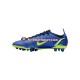 Azul Amarelo Nike Mercurial Vapor XIV Recharge Elite AG Chuteiras de futebol