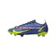 Azul Amarelo Nike Mercurial Vapor XIV Recharge Elite FG Chuteiras de futebol