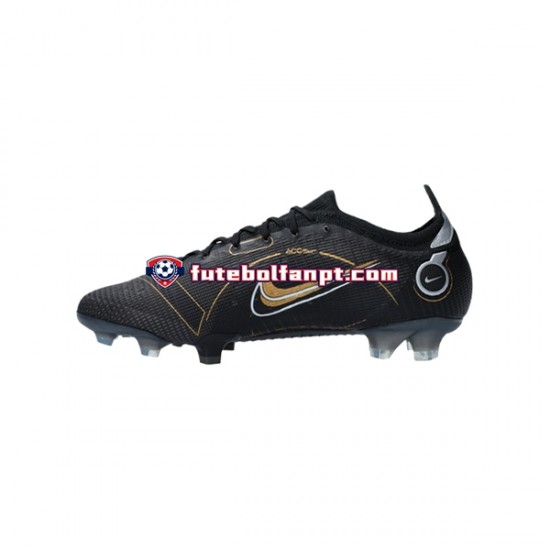 Preto Nike Mercurial Vapor XIV Shadow Elite FG Chuteiras de futebol