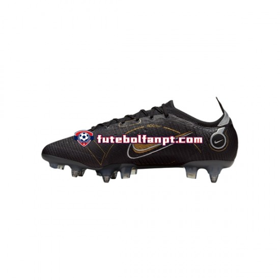 Preto Nike Mercurial Vapor XIV Shadow Elite SG Pro AC Chuteiras de futebol