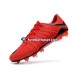 Vermelho Preto Nike Neymar HyperVenom Phantom 3 Elite FG Chuteiras de futebol