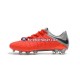 Vermelho Branco Nike Neymar HyperVenom Phantom 3 Elite FG Chuteiras de futebol