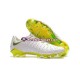 Cinza Branco Nike Neymar HyperVenom Phantom 3 Elite FG Chuteiras de futebol