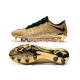 Amarelo Preto Nike Neymar HyperVenom Phantom 3 Elite FG Chuteiras de futebol