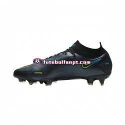 Preto Nike Phantom GT X Prism Elite DF FG Chuteiras de futebol