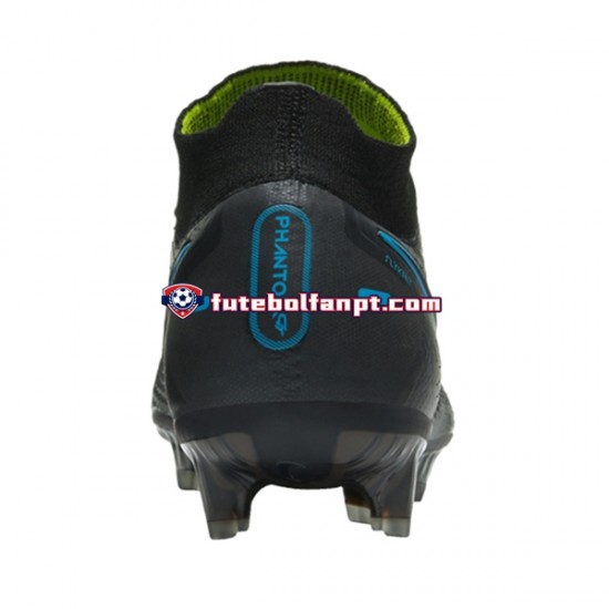 Preto Nike Phantom GT X Prism Elite DF FG Chuteiras de futebol