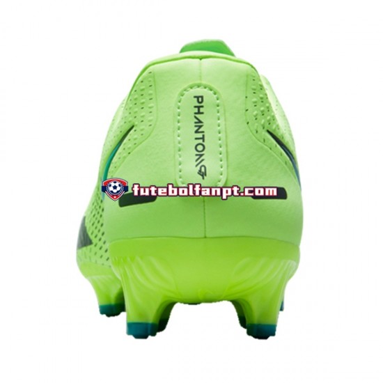 Verde Nike Phantom GT Impulse Academy FGMG Chuteiras de futebol