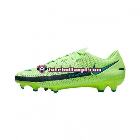 Verde Nike Phantom GT Impulse Academy FGMG Chuteiras de futebol