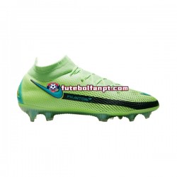 Verde Nike Phantom GT Impulse Elite DF FG Chuteiras de futebol