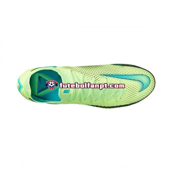 Verde Nike Phantom GT Impulse Elite FG Chuteiras de futebol