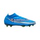 Azul Nike Phantom GT Spectrum Elite DF FG Chuteiras de futebol