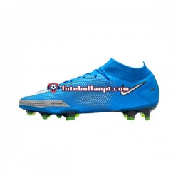 Azul Nike Phantom GT Spectrum Elite DF FG Chuteiras de futebol