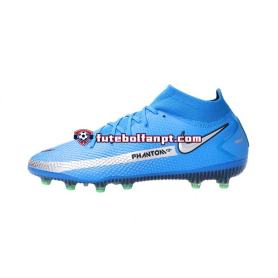 Azul Nike Phantom GT Spectrum PROMO Elite DF AG Pro Chuteiras de futebol