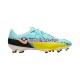 Azul Amarelo Nike Phantom GT2 Academy FGMG Lucent Chuteiras de futebol