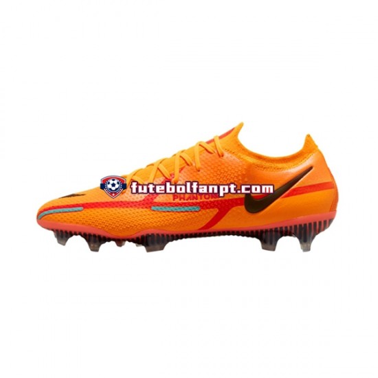 Laranja Nike Phantom GT2 Blueprint Elite FG Chuteiras de futebol