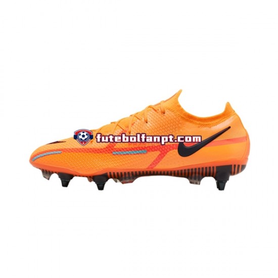 Laranja Nike Phantom GT2 Blueprint Elite SG Pro AC Chuteiras de futebol