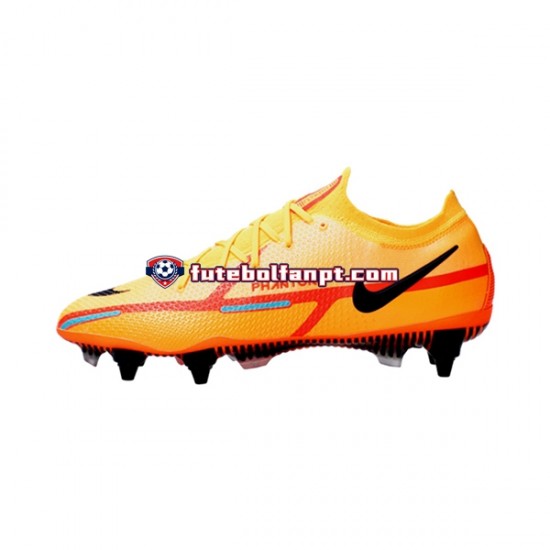 Laranja Nike Phantom GT2 Blueprint PROMO Elite DF SG Pro Chuteiras de futebol