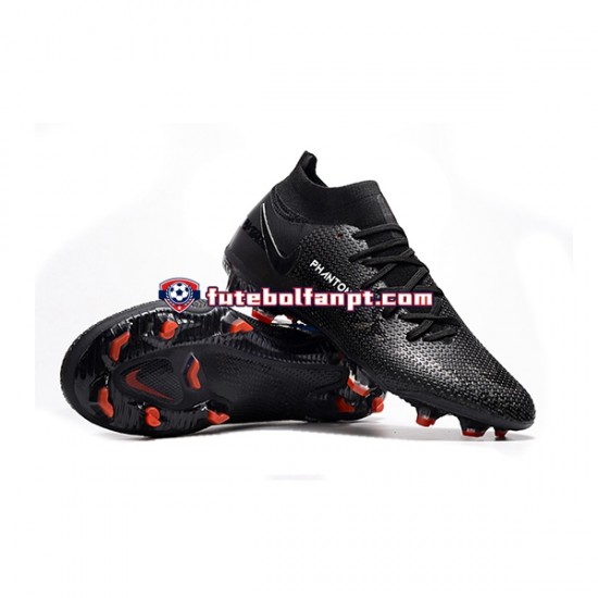 Preto Nike Phantom GT2 Dynamic Fit Elite FG Chuteiras de futebol