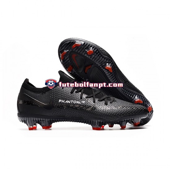 Preto Nike Phantom GT2 Elite FG Chuteiras de futebol