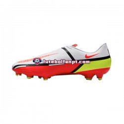 Vermelho Branco Nike Phantom GT2 Motivation Academy FGMG Chuteiras de futebol