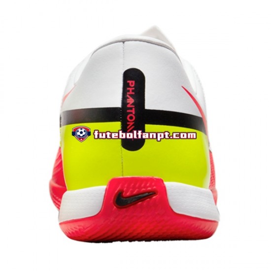 Vermelho Branco Nike Phantom GT2 Motivation Academy IC Halle Chuteiras de futebol