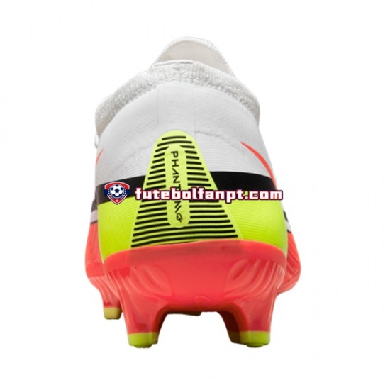 Vermelho Branco Nike Phantom GT2 Motivation Pro FG Chuteiras de futebol