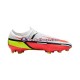 Vermelho Branco Nike Phantom GT2 Motivation Pro FG Chuteiras de futebol