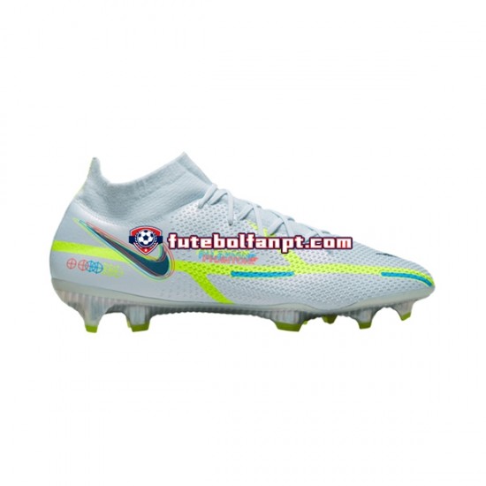 Cinza Nike Phantom GT2 Progress Elite DF FG Chuteiras de futebol