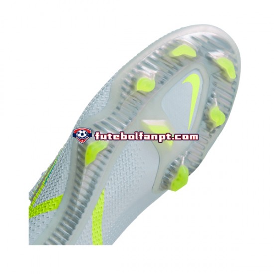 Cinza Nike Phantom GT2 Progress Elite DF FG Chuteiras de futebol