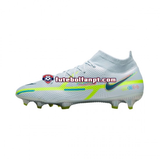 Cinza Nike Phantom GT2 Progress Elite DF FG Chuteiras de futebol