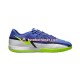 Cinza Azul Amarelo Nike Phantom GT2 Recharge Academy IC Halle Chuteiras de futebol