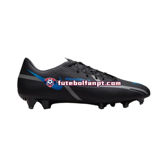 Azul Preto Nike Phantom GT2 Renew Academy FGMG Chuteiras de futebol