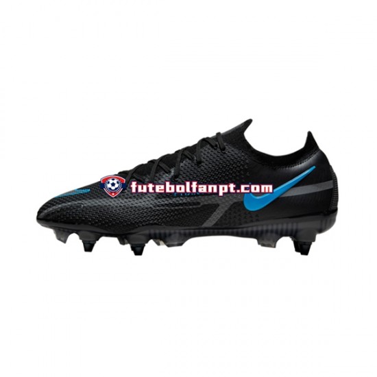 Preto Nike Phantom GT2 Renew Elite SG Pro Anti Clog Chuteiras de futebol