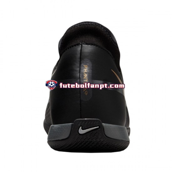 Preto Nike Phantom GT2 Shadow Academy DF IC Halle Chuteiras de futebol