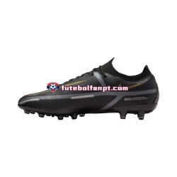 Preto Nike Phantom GT2 Shadow Elite AG Pro Chuteiras de futebol