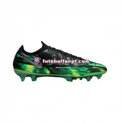 Cinza Verde Preto Nike Phantom GT2 Shockwave Elite FG Chuteiras de futebol