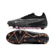 Preto Nike Phantom GX Elite AG Chuteiras de futebol