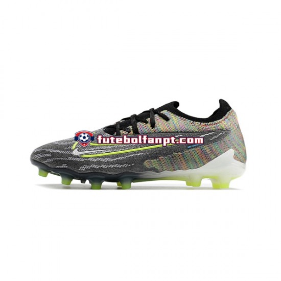 Verde Preto Nike Phantom GX Elite AG Chuteiras de futebol